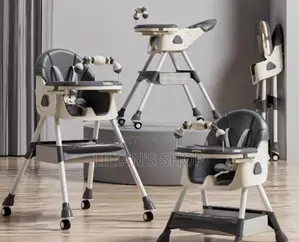 Multifunctional Baby Feeding Chair With Toys And Wheels