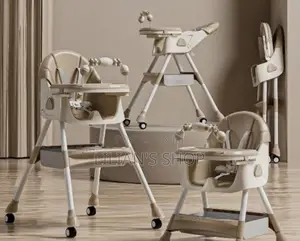 Multifunctional Baby Feeding Chair With Toys And Wheels