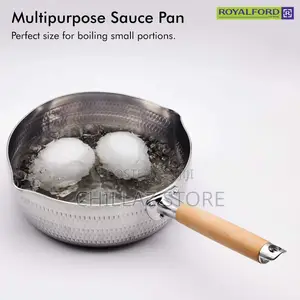 Royalford Aluminium Saucepan, 24 Cm, Silver,
