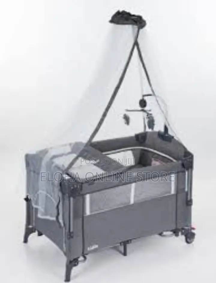 Baby Crib Bed With A Mosquito Net