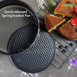 Royalford Non-Stick Quick-Release Springform Cake Tin With