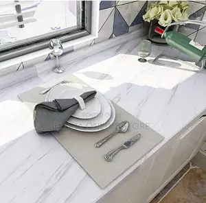 Waterproof/Oil Proof Marble Foil Kitchen Sticker