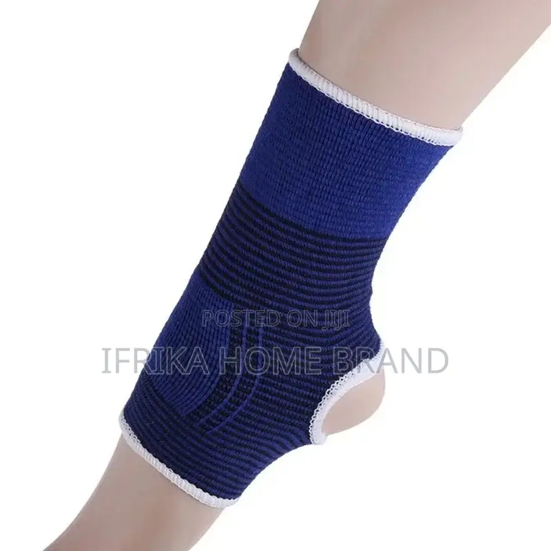 1pair Elasticated Knee Blue Knee Pads Knee Support Brace
