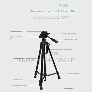 Aluminum Alloy SLR Camera Stand Mobile Phone Tripod Stand