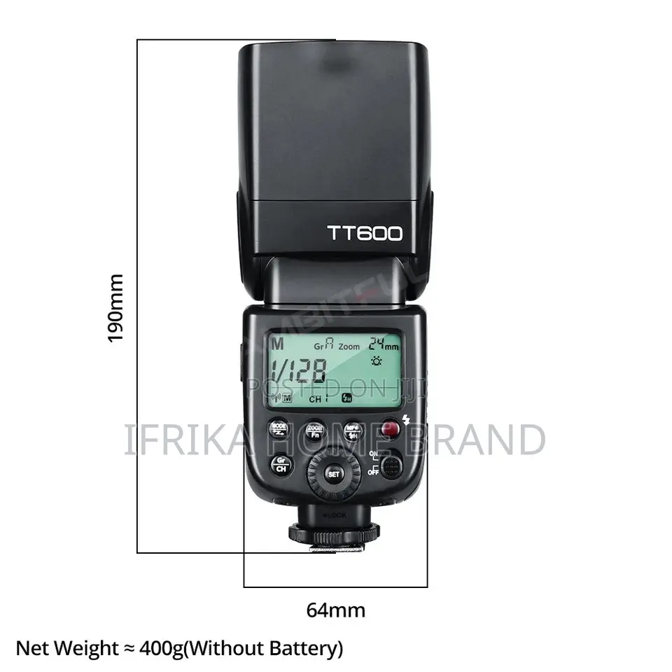 Godox TT600 2.4G Wireless GN60 Master/Slave Camera Flash