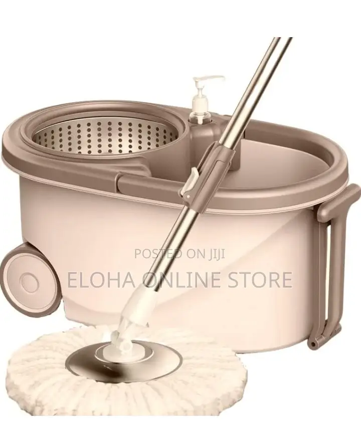 Heavy Duty Spin Mop and Buckets Set