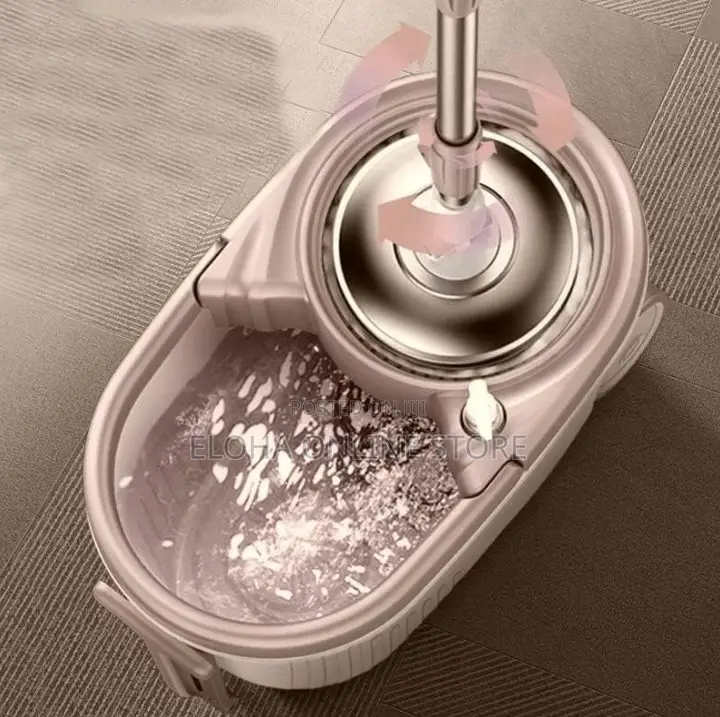 Heavy Duty Spin Mop and Buckets Set