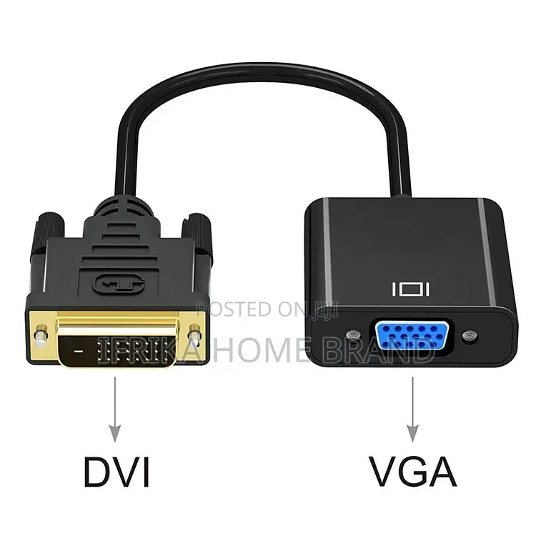 Full HD 1080P DVI-D to VGA Adapter 24+1 25pin
