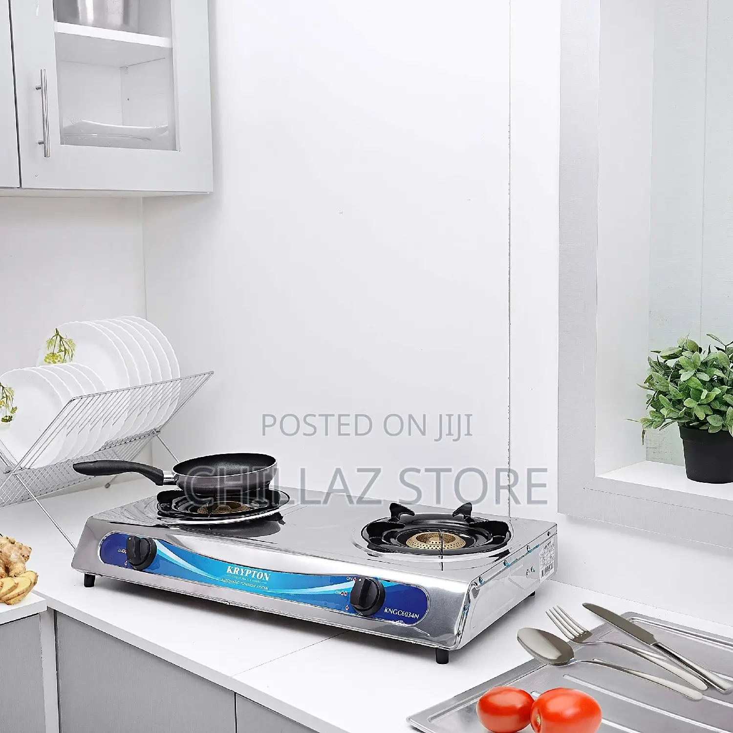Krypton 2 Burner Gas Cooker, KNGC6034