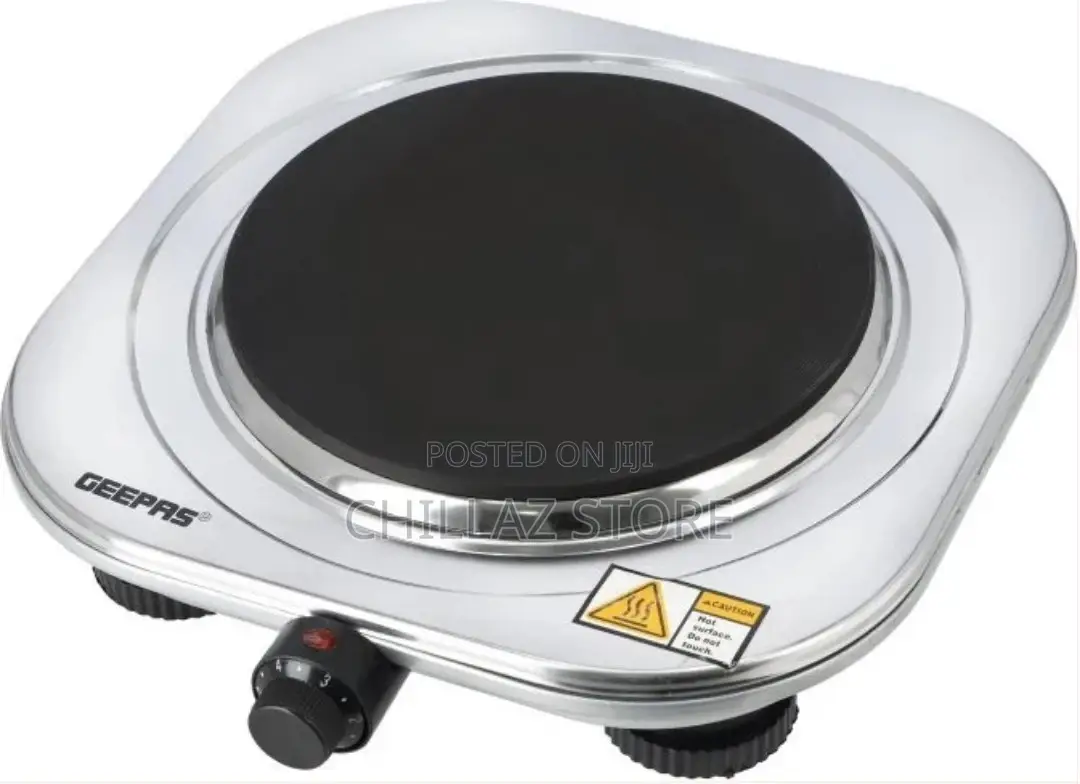 Geepas Stainless Steel Single Hot Plate