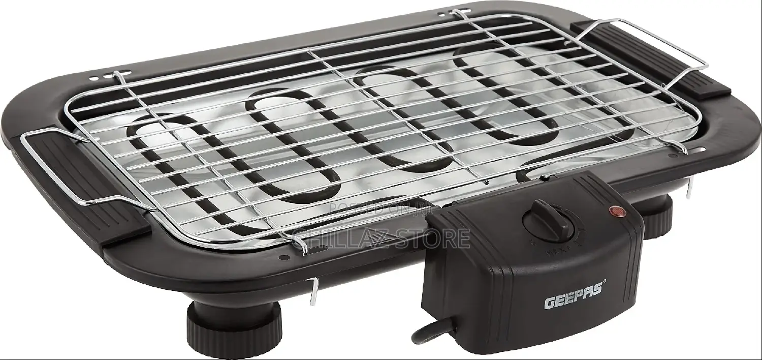 Geepas GBG877 Electric Anti-Rust 2000W Barbecue Grill