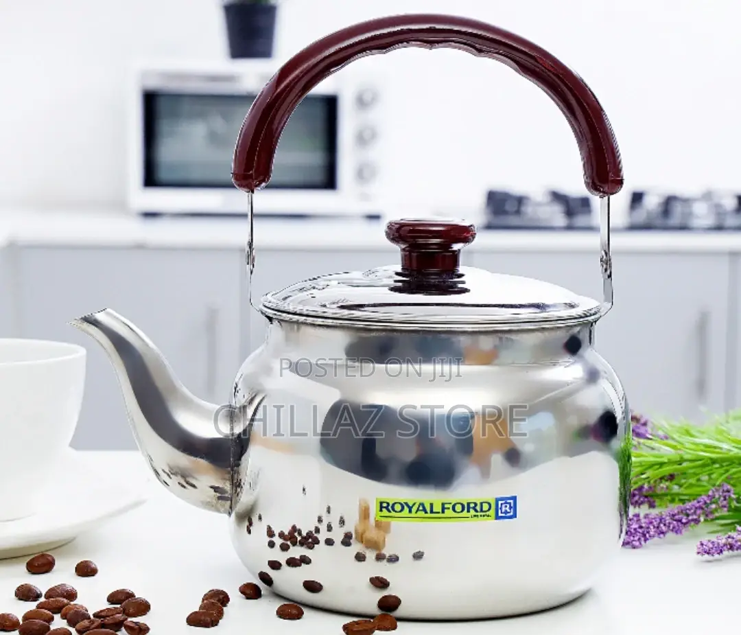 Royalford RF6186 Stainless Steel Stove Top Tea Kettle