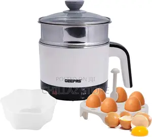 Geepas 1000W Multifunctional 1.7 L Double Layer Kettle