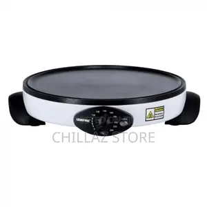Geepas Crepe Maker, 13′′ Die-Cast Aluminum Baking Plate,