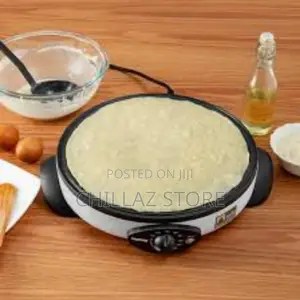Geepas Crepe Maker, 13′′ Die-Cast Aluminum Baking Plate,
