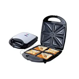 Geepas Sandwich Maker, Silver-