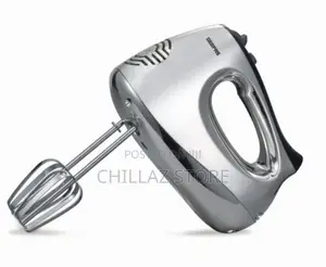 Geepas Hand Mixer, Chrome,