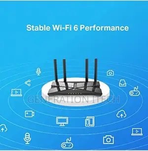 Tp-Link AX1500 Wifi 6 Dual-Band Wireless Router, Next-Gen