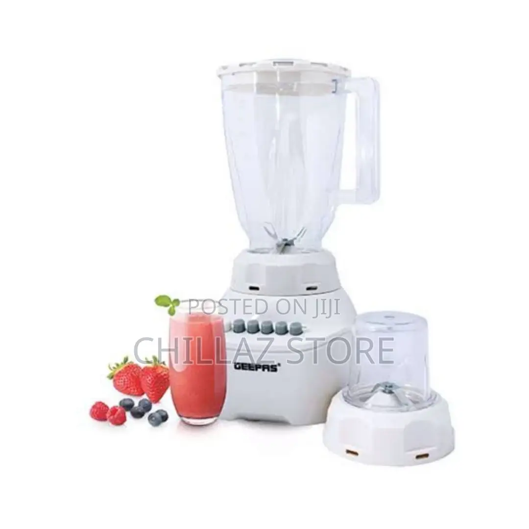 Geepas Blender – GSB5362 2 in 1 1.5L 400W Blender