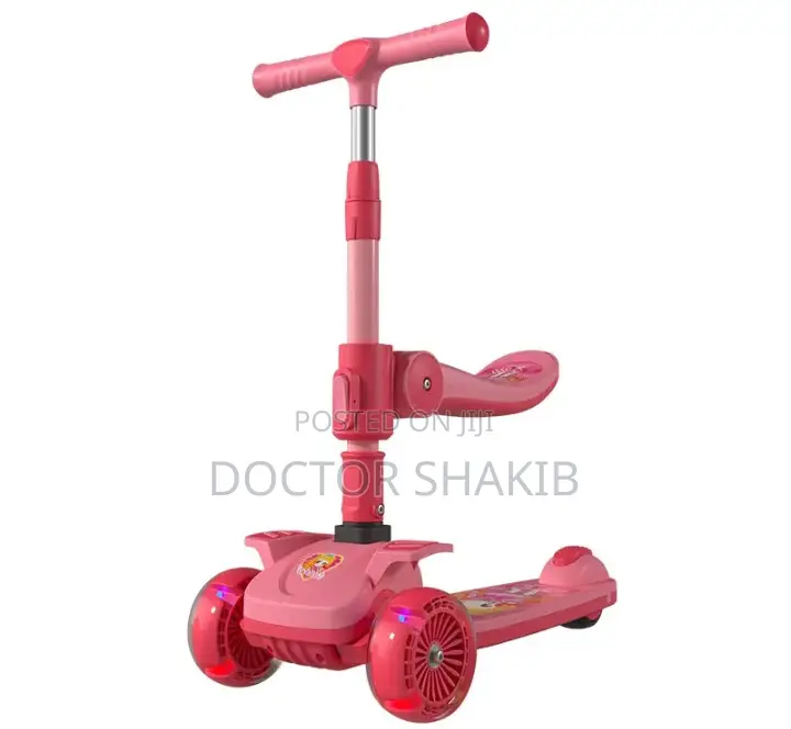 3 Wheel Kicks Kids Scooter With a Detachable Seater
