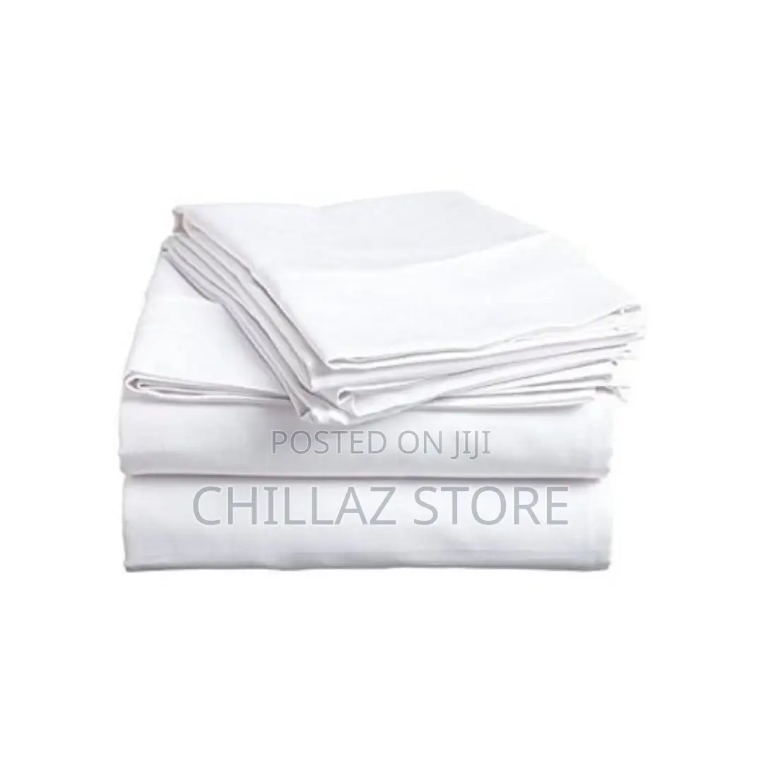 Home Fashion 5*6 Cotton Bedsheets With 2 Pillow Cases