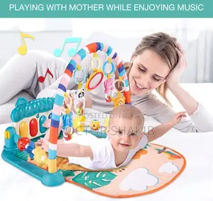 New Baby Gym Play Mat With Musical Activity Portion