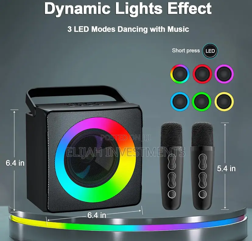 Portable Rechargeable Karaoke Machine
