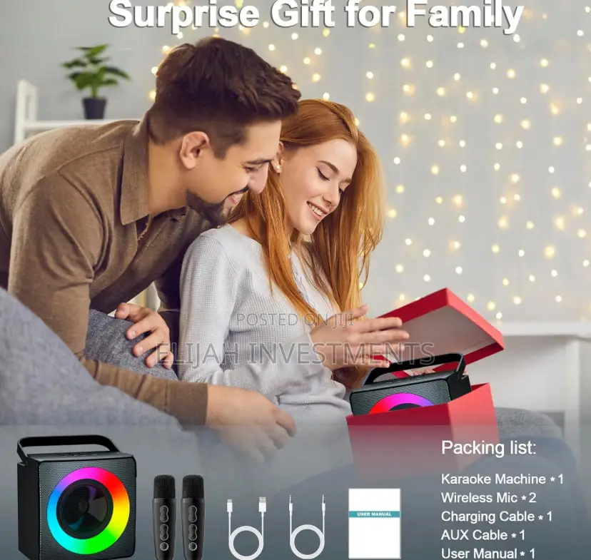 Portable Rechargeable Karaoke Machine