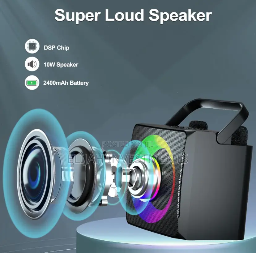 Portable Rechargeable Karaoke Machine
