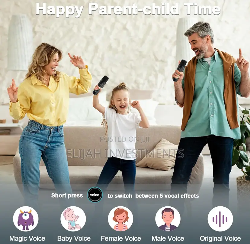 Portable Rechargeable Karaoke Machine
