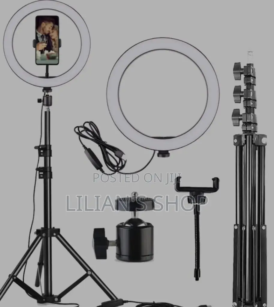 10inch Ring Light With Phone Holder