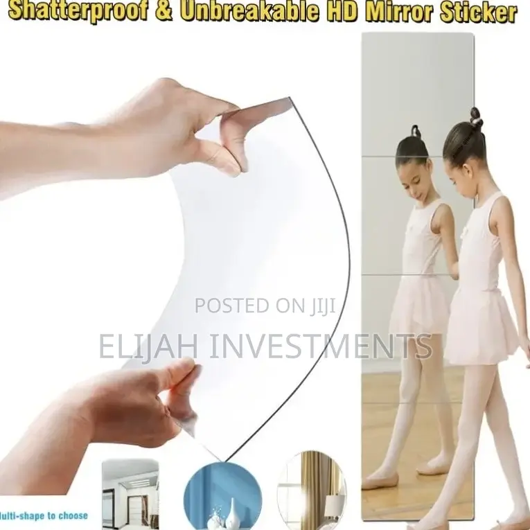 Flexible Self Adhesive Mirror Sticker