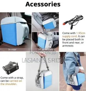 7.5litrs Portable Car Fridge 12v.