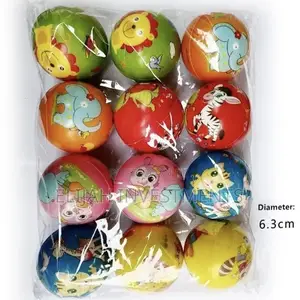 12pcs 6.3cm Anti Stress Ball Relief Soccer Football