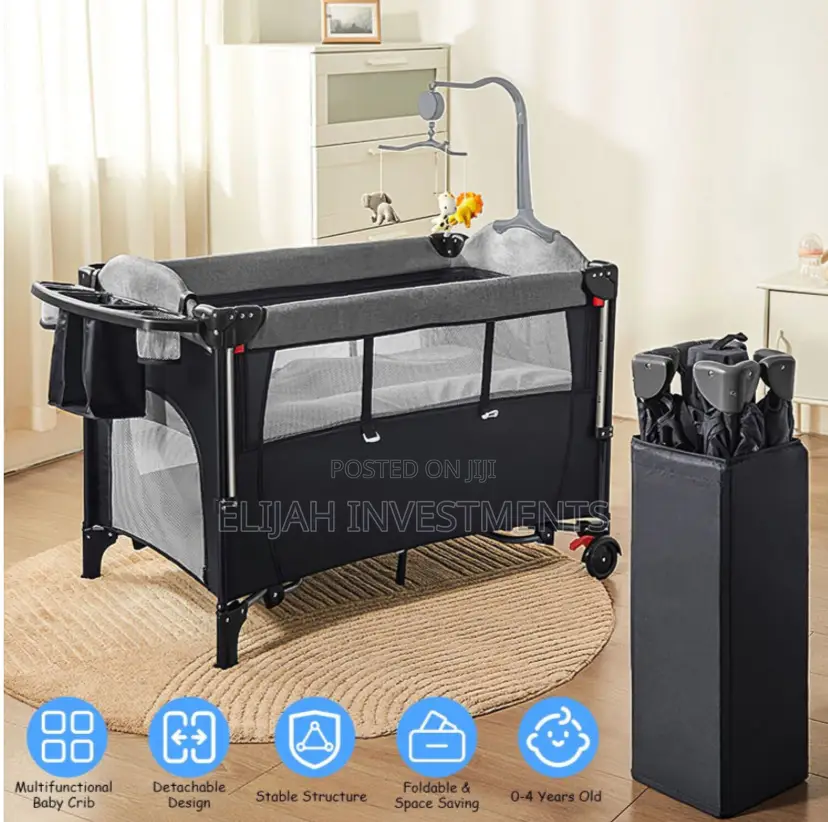 3in1 Portable Foldable Bedside Bassinet