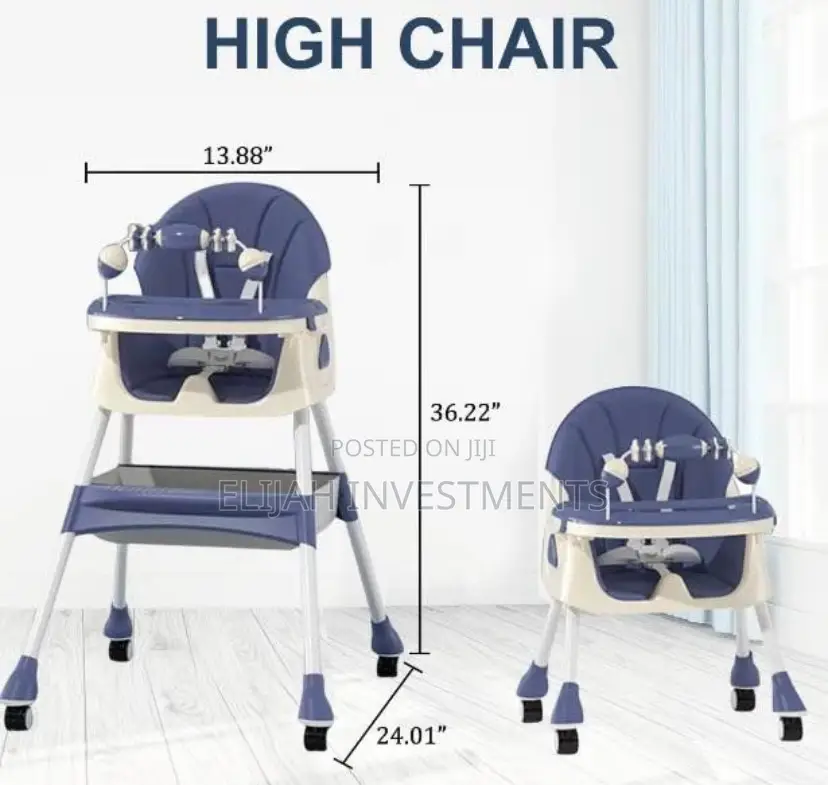 Convertible High Feeding Baby Chair