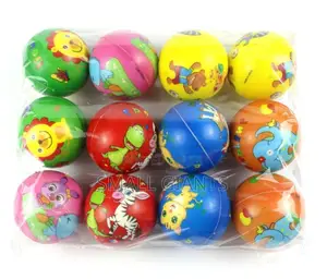 12pcs 6.3cm Anti Stress Balls for Kids