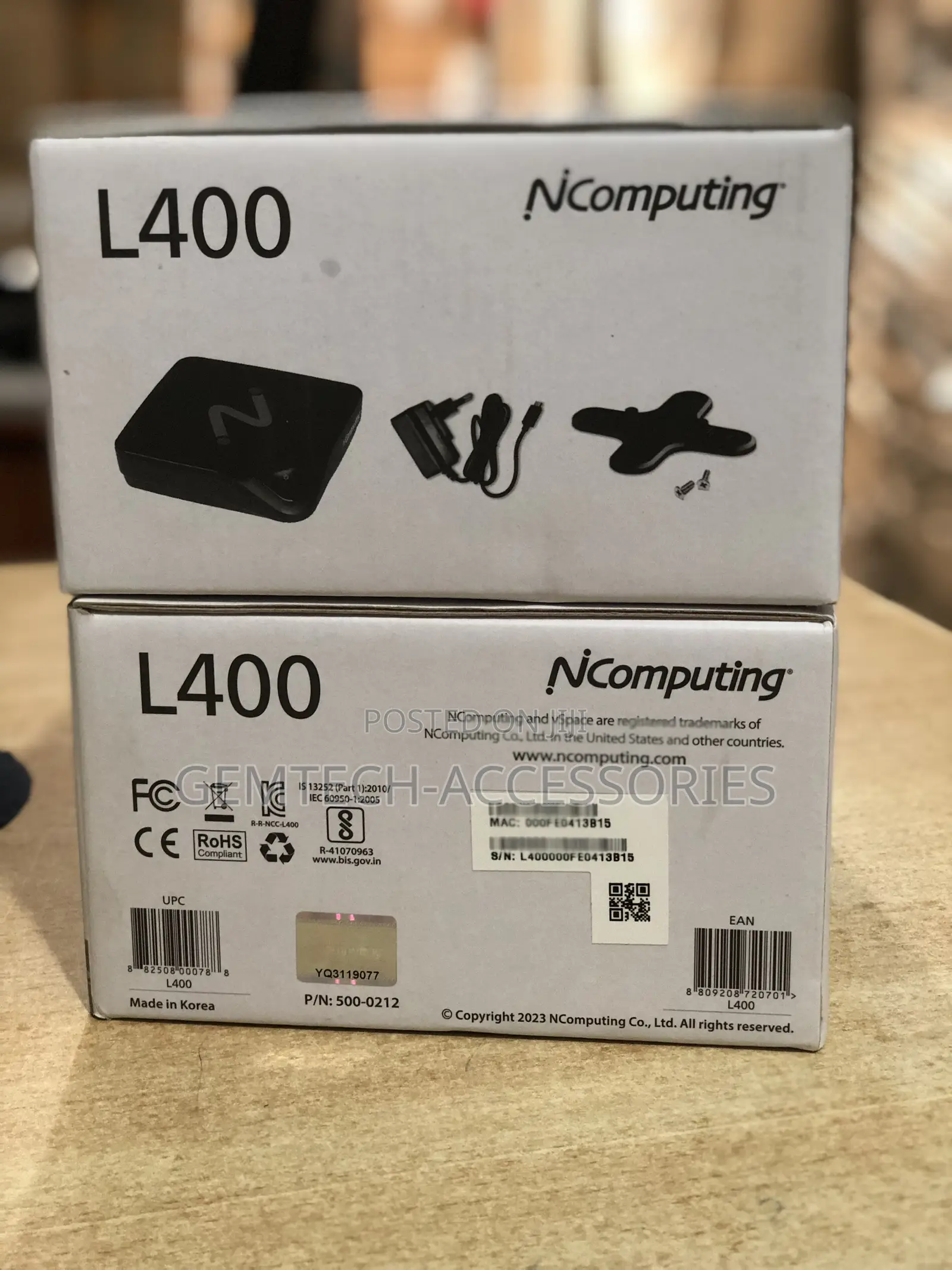 L400 Ncomputing Thin Client