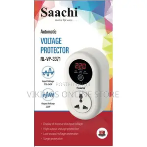 Saachi 15 Amps (All Electronic Equipment Guard) - White