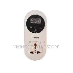Saachi 15 Amps (All Electronic Equipment Guard) - White