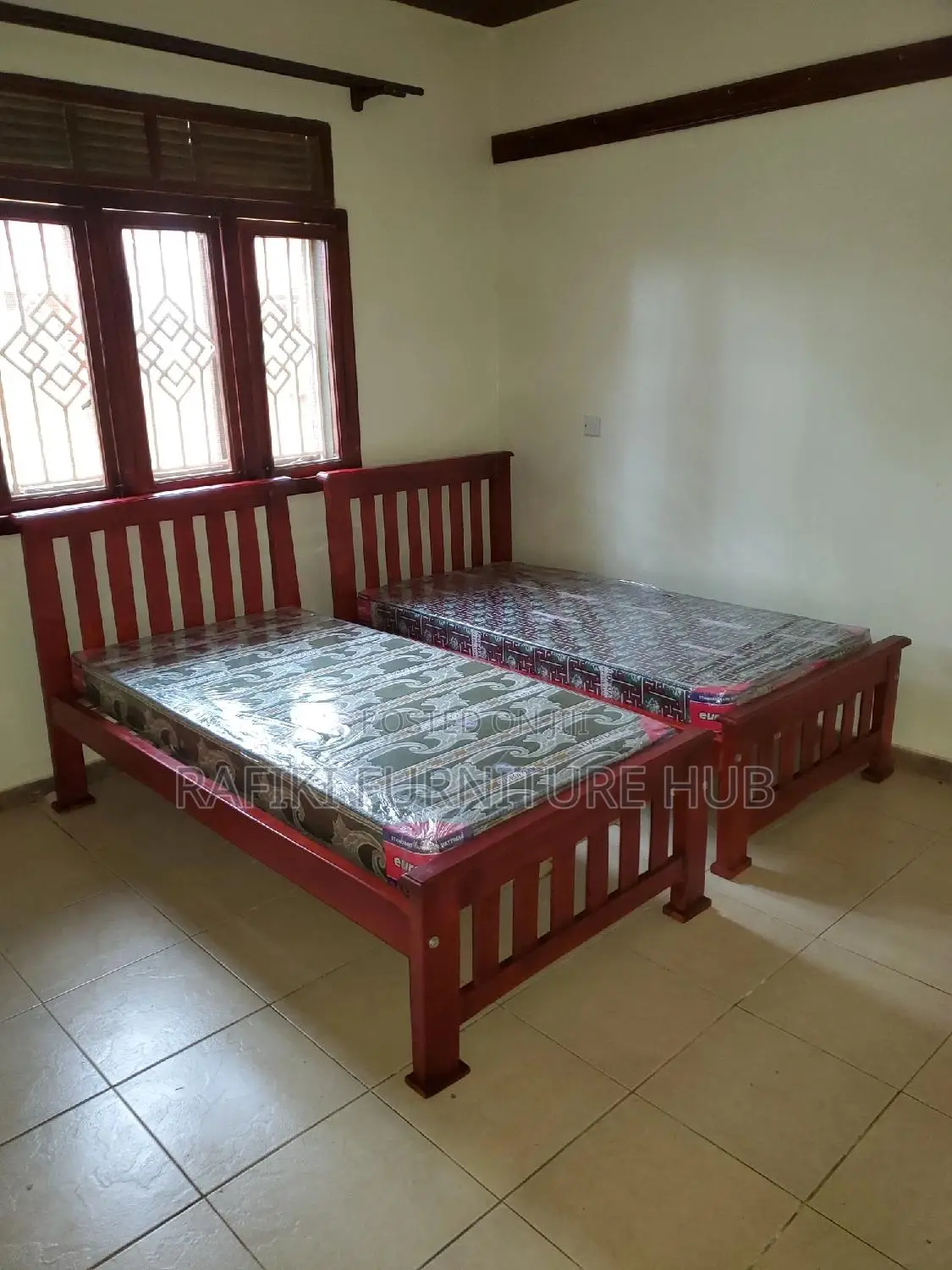 Barcode Bed / 3by6 Bed / Wooden Bed / Good / Furniture