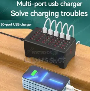 30ports Multi Usb Charger Station
