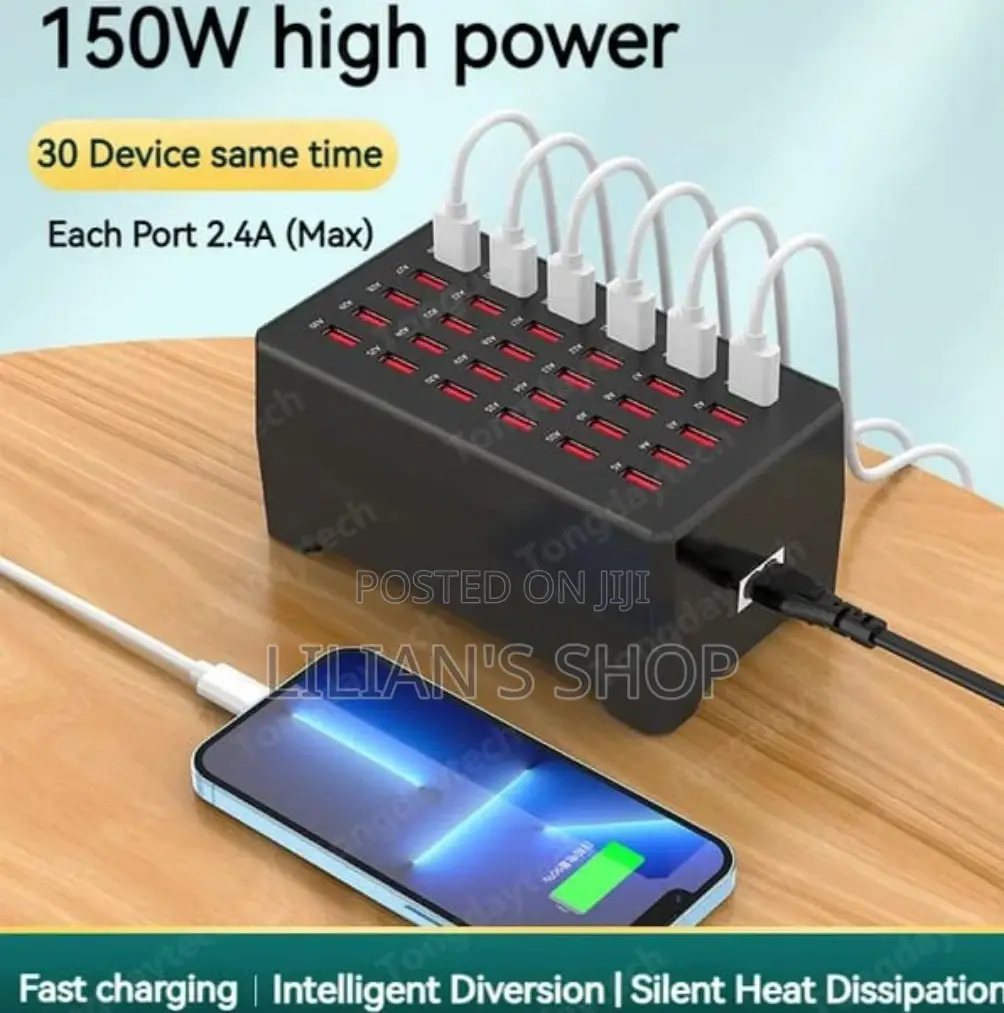 30ports Multi Usb Charger Station
