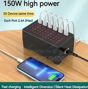 30ports Multi Usb Charger Station