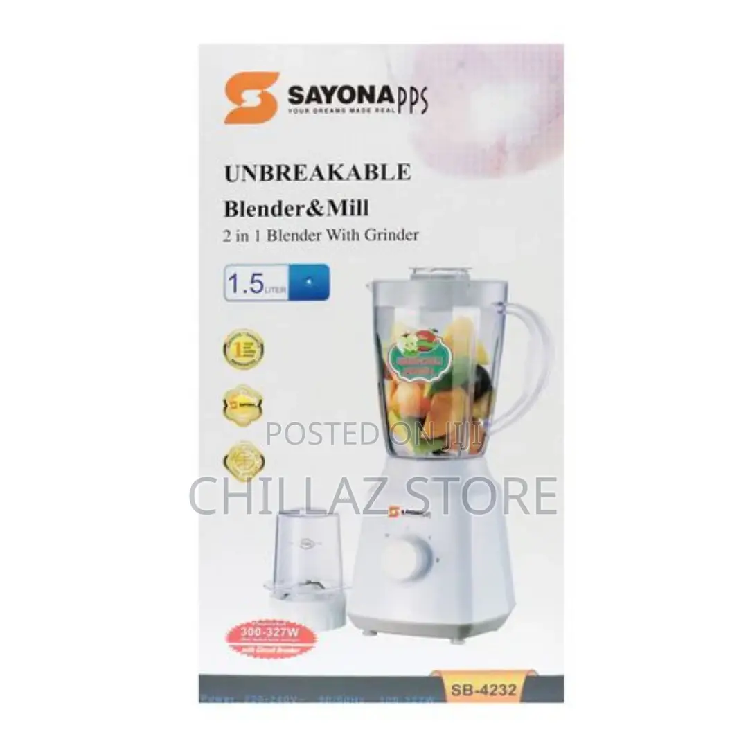 Sayona SB-4232 2 IN 1 Blender