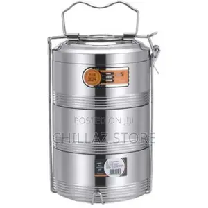 Stainless Steel 16 CM Air Tight 3 Layers Food Container