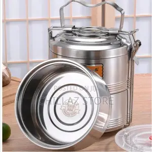 Stainless Steel 16 CM Air Tight 2 Layers Food Container