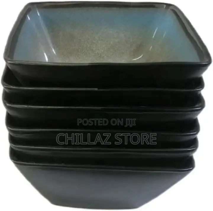6 PCS of Square Sauce Food, Soup Cereal Serving Bowls