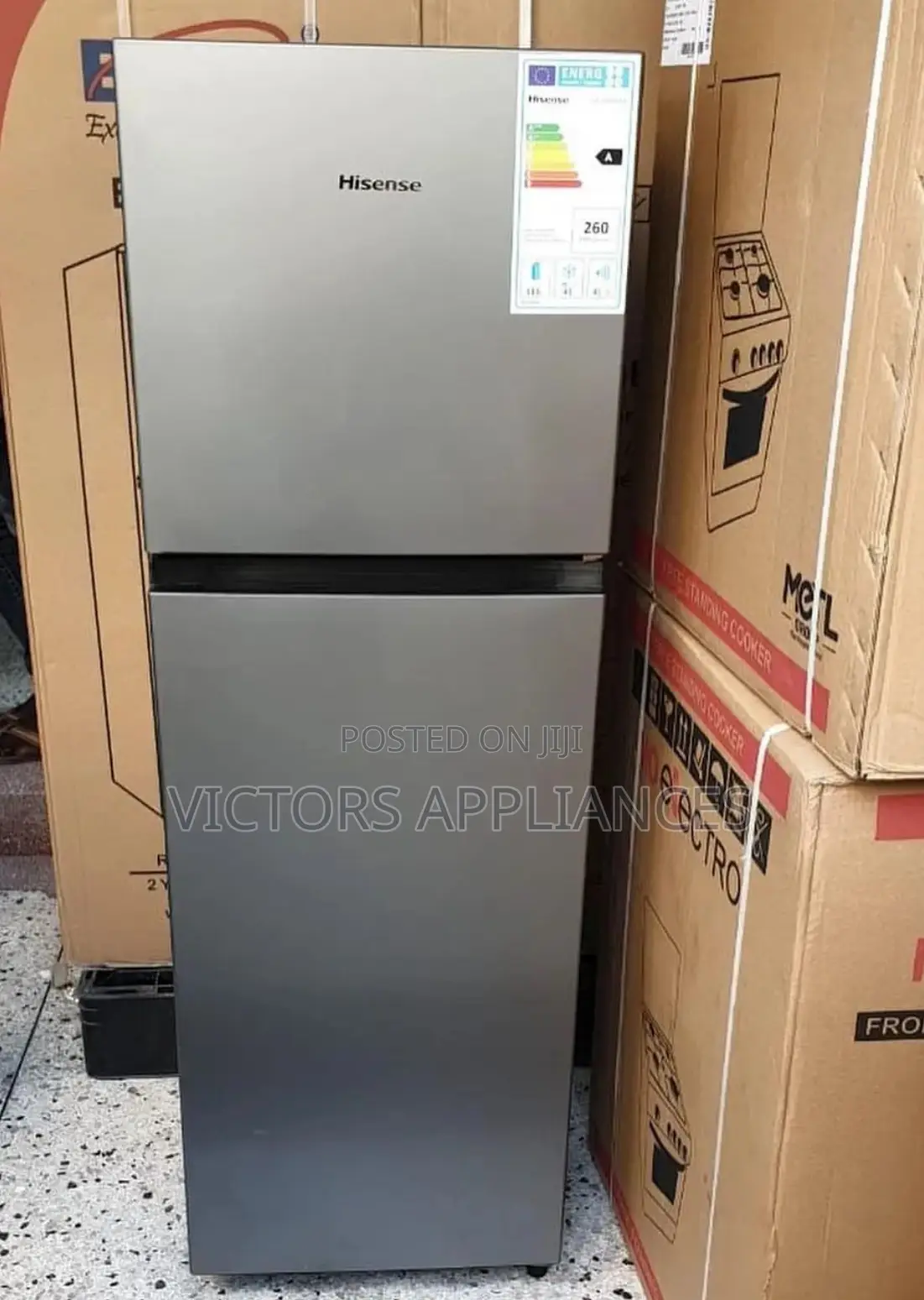 Hisense 200L Double Door Refrigerator New Model