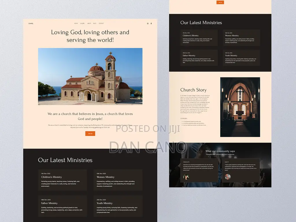 Church Website Designer